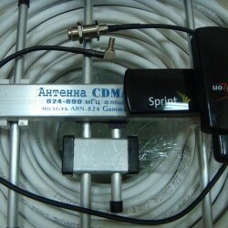 Комплект 3G CDMA модем Novatel U760, адаптер(Pigtail), кабель с Антенной 5 dBi