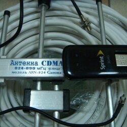 Комплект 3G CDMA модем Franklin U600, адаптер(Pigtail), кабель с Антенной 5 dBi