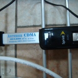 Комплект 3G CDMA модем Franklin U600, адаптер(Pigtail), кабель с Антенной 16 dBi